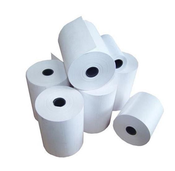 Star Micronics 37964060, Label Permanent Linerless MCL32C - TRP58-D102-C25PF, 12 roll pack. 58mm Width, 80m Length, 12 Rolls/Case, Linerfree Label