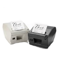 Star Micronics TSP847IIHIA WHITE EU+UK, Wide Format label, ticket receipt printer with cutter and PS60 EU+UK incl. - Airprint version, white - Image 3