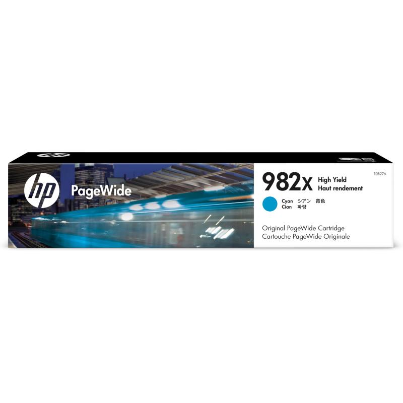 HP 982X HY Cyan Original PageWide Cart.
