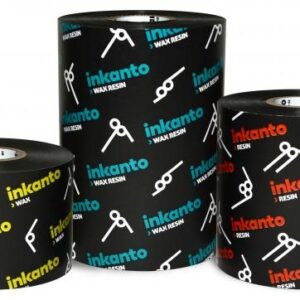 Armor T15332IO, AWR 470 WAX lämpösiirtonauha - muste ulkopuolelta - 64mm x 153m - musta, Musta, Zebra-yhteensopiva