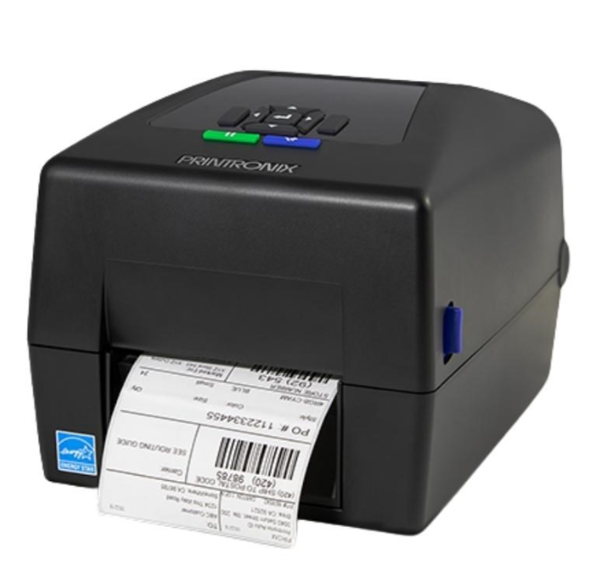 Printronix Auto Id T82R-201-2, T800 Thermal Transfer Printer 4 inch wide, 203dpi , RFID EU - Peeler