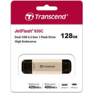 TRANSCEND TS128GJF930C, JETFLASH 930C USB 3.2 128GB