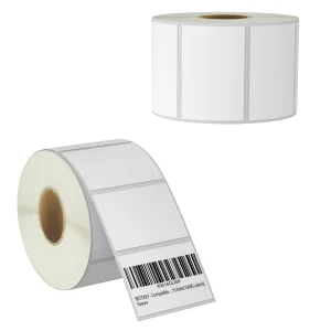 TSC 38-G025013-2-22LF - Päällystämätön, 25 mm x 13 mm, Thermal Transfer, Uncoated, Core 25 mm Label