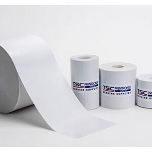 TSC 38-S078130-1031 - Linerless Thermal Label, 78 mm x 130 m, Direct Thermal, Linerless Thermal Paper, Core 25.4 mm Label