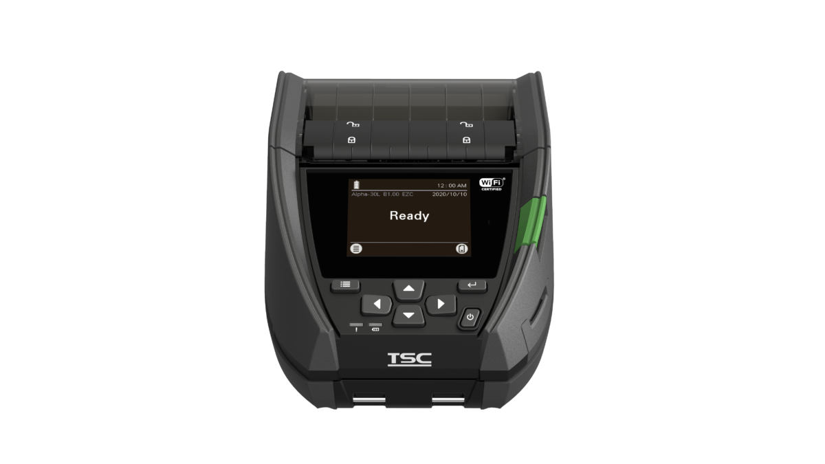 Tsc A30L-A001-1012, ALPHA-30L, 203dpi, LCD, DRAM 128MB/FLASH 128MB + USB + MICRO SD + RTC, WiFi+BT COMBO, LINERLESS, EU