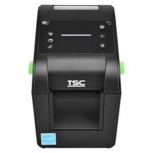 Tsc DH220-A001-1002 - DH220, LED, DRAM 128MB/FLASH 128MB, USB + RS-232 + ETHERNET + USB HOST + RTC + BUZZER, EU EMEA, Materiaalin leveys (max.): 60 mm
