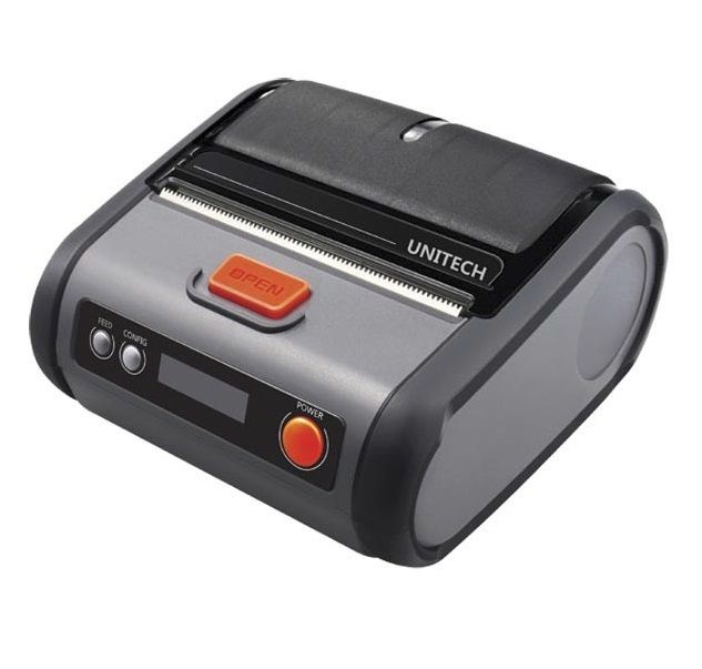 Unitech SP419AE, 4" Bluetooth etiketti- ja kuittitulostin, Arabian kieli, USB-C-kaapeli, virtalähde (PSU) EU