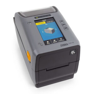 Zebra ZD6A122-T0EER2EZ - ZD611R Thermal Transfer Printer, 74M Color Touch LCD_ 203 dpi, USB, USB Host, Ethernet, BTLE5, RFID - UHF, EU and UK Cords, Swiss Font, EZPL