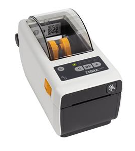 Zebra ZD6AH22-D1EE00EZ - ZD611 Healthcare Direct Thermal Printer, 203 dpi, USB, USB Host, Ethernet, BTLE5, Dispenser Peeler , EU and UK Cords, Swiss Font, EZPL