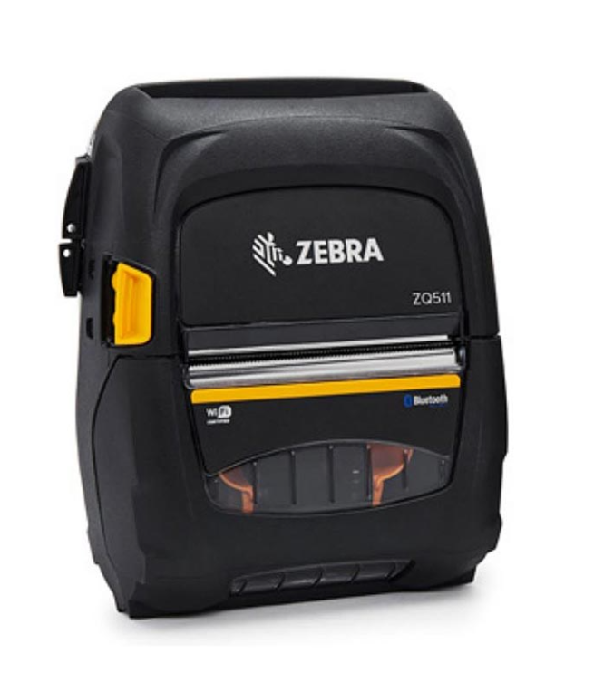 Zebra ZQ51-BUE100E-00 - DT Printer ZQ511, media width 3.15inch/80mm, English/Latin fonts, Bluetooth 4.X, linerless, stnd battery, EMEA Certs