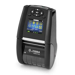 Zebra ZQ61-AUWBE14-00 - DT Printer ZQ610 Plus 2INCH/48mm, English/Latin fonts, Dual 802,11AC / BT4,x, Linerless platen, 1,375INCH core, Group E, Shoulder strap, Belt clip