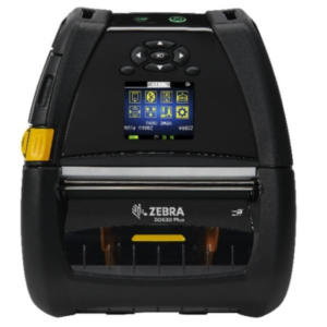 Zebra ZQ63-AUW2E14-00, DT Printer ZQ630 Plus_ English fonts, Dual 802.11AC / BT 4.x, Linerless platen, 0.75_ core, Group E, Shoulder strap, Belt clip