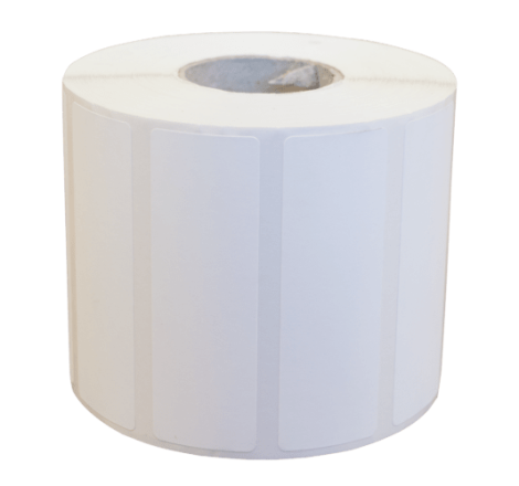 Zebra 3001163 - Z-Perform 1000T, 75 mm x 37 mm, Thermal Transfer, Uncoated Paper, Core 25 mm Label - Image 2