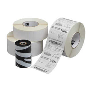 Zebra 3004069 - Z-Perform 1000T Removable, 51 mm x 76 mm, Thermal Transfer, Uncoated Paper, Core 76 mm Label