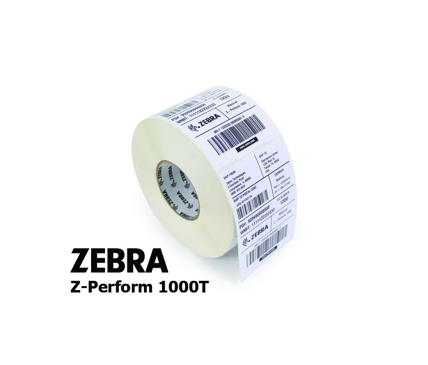 Zebra 3005171-T - Z-Select 2000D, 102 mm x 152 mm, Thermal Transfer, Uncoated Paper, Core 76 mm Label - Image 2