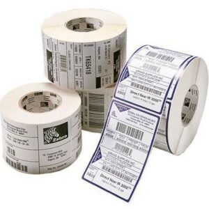 Zebra 3012950 - PolyPro 3000T Gloss, 102 mm x 51 mm, Thermal Transfer, Glossy Polypropylene, Core 76 mm Label