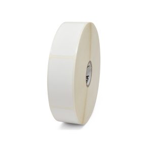 Zebra 3014631 - Z-ULTIMATE 3000T WHITE, 25 mm x 30 mm, Thermal Transfer, Coated Polyester, Core 25 mm Label
