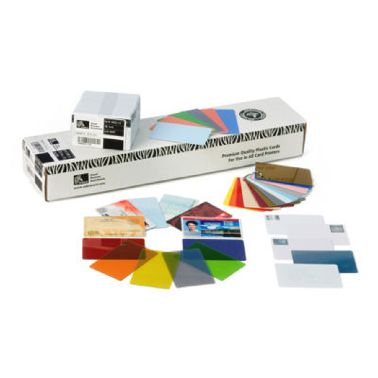 Zebra 800059-102-01, White Zebra PVC UHF, RFID Card - Image 2