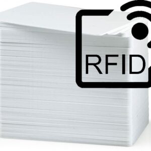 Zebra 800059-102-01, White Zebra PVC UHF, RFID Card