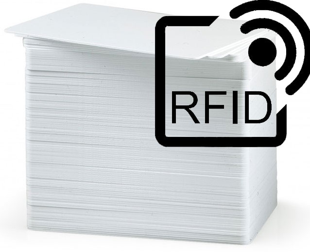 Zebra 800059-102-01, White Zebra PVC UHF, RFID Card