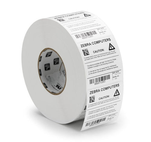 Zebra 86938 - Z-Perform 1000T, 102 mm x 76 mm, Thermal Transfer, Uncoated Paper, Core 76 mm Label - Image 2