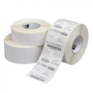Zebra SAMPLE14477 – RFID Continuous Label Roll 110 mm x 450 m Z-SELECT 2000T Paper Thermal Transfer