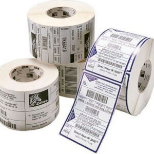 Zebra 3009296-T - Z-Perform 1000T, 15 mm x 40 mm, Thermal Transfer, Uncoated Paper, Core 25 mm Label