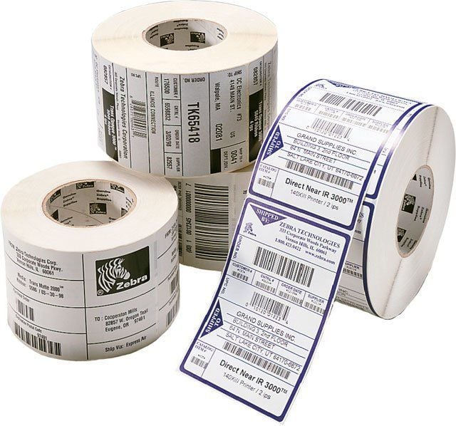 Zebra 3014861-T - Z-Perform 1000D 60, 80 mm x 26 m, Direct Thermal, Uncoated Paper, Core 13 mm Label - Image 2
