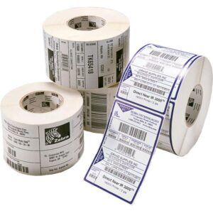 Zebra 3008758 - Z-Ultimate 3000T, 28 mm x 8 mm, Thermal Transfer, Coated Polyester, Core 76 mm Label