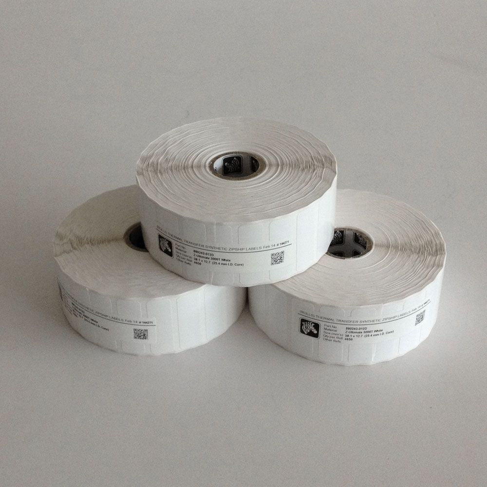 Zebra 3006968 - Z-Ultimate 3000T, 100 mm x 150 mm, Thermal Transfer, Coated Polyester, Core 25 mm Label