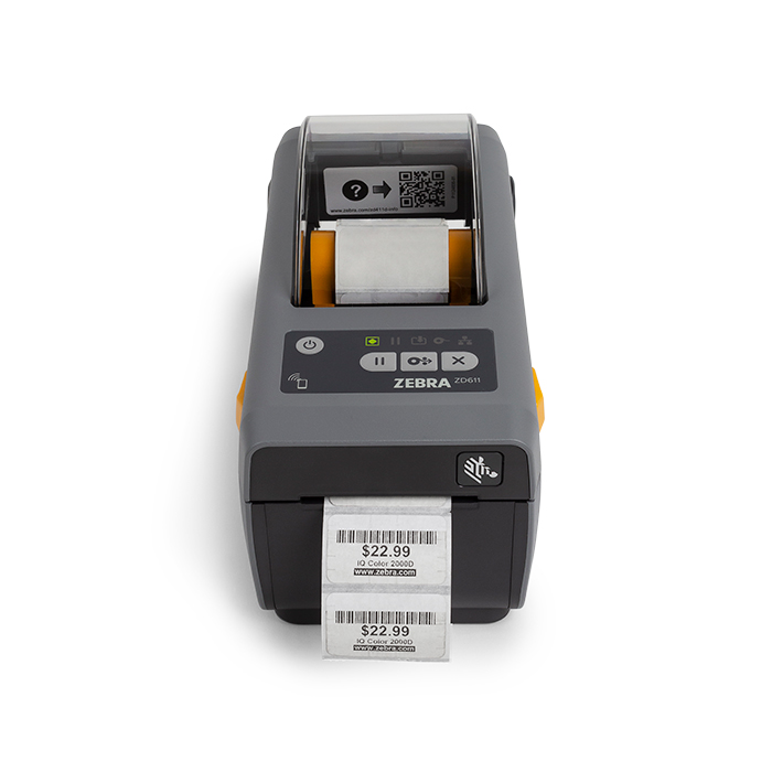 Zebra ZD6A022-D4EB02EZ - ZD611 Direct Thermal Printer, 203 dpi, USB, USB Host, Ethernet, 802.11ac, BT4, Linerless with Cutter and Label Taken Sensor, EU and UK Cords, Swiss Font, EZPL - Image 4