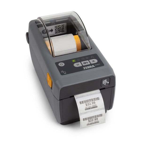 Zebra ZD6A023-D0EE00EZ - ZD611 Direct Thermal Printer, 300 dpi, USB, USB Host, Ethernet, BTLE5, EU and UK Cords, Swiss Font, EZPL - Image 4