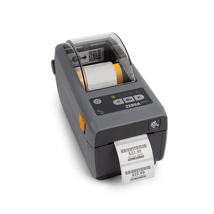 Zebra ZD6A023-D2EE00EZ - ZD611 Direct Thermal Printer, 300 dpi, USB, USB Host, Ethernet, BTLE5, Cutter, EU and UK Cords, Swiss Font, EZPL - Image 4