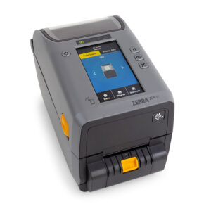 Zebra ZD6A123-T2EB02EZ - ZD611 Thermal Transfer Printer, 74M Color Touch LCD_ 300 dpi, USB, USB Host, Ethernet, 802.11ac, BT4, Cutter, EU and UK Cords, Swiss Font, EZPL