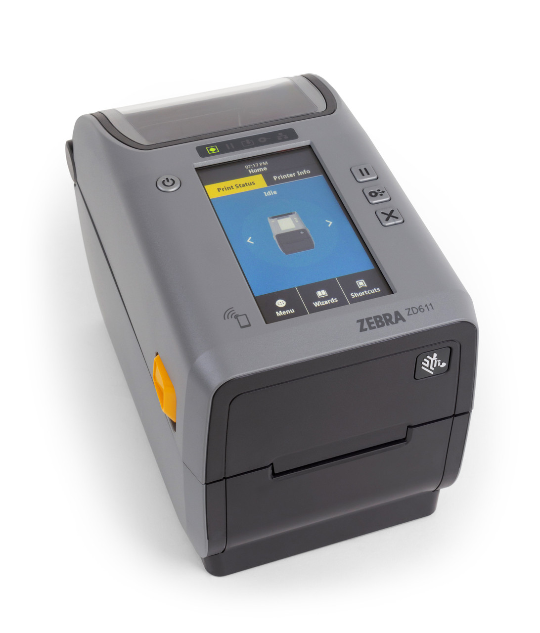 Zebra ZD6A123-T2EB02EZ - ZD611 Thermal Transfer Printer, 74M Color Touch LCD_ 300 dpi, USB, USB Host, Ethernet, 802.11ac, BT4, Cutter, EU and UK Cords, Swiss Font, EZPL - Image 3