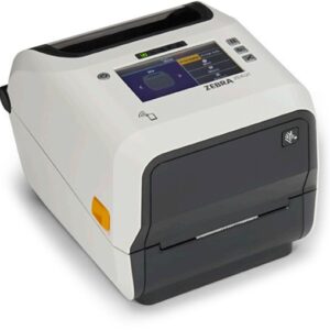 Zebra ZD6AH42-30EF00EZ Thermal Transfer Printer 74/300M ZD621, Healthcare, Color Touch LCD, 203 dpi, USB, USB Host, Ethernet, Serial, BTLE5, EU and UK Cords, Swiss Font, EZPL