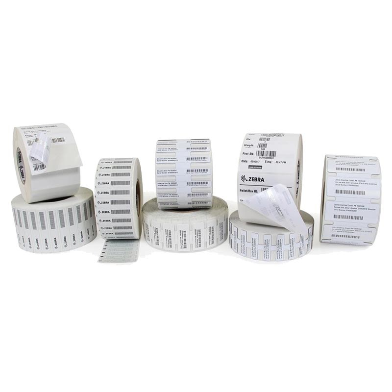 Zebra ZIPRM3016391 – 54 × 35 mm, Z-Select 2000D, Direct Thermal. Valkoinen UHF RFID -paperietiketti,