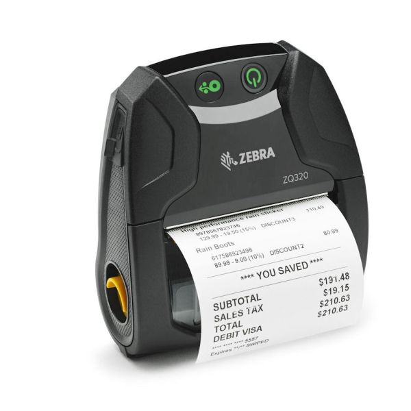 Zebra ZQ32-A0W03R0-00 - DT Printer ZQ320 Plus, 802.11AC BT 4.X, Label Sensor, Indoor Use, English, Group 0 - Image 2