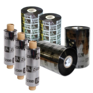 Zebra 02100BK10245, - Zebra 2100 High Performance Wax 102mm x 450m Nauha, Laatikko, jossa 12 nauhaa