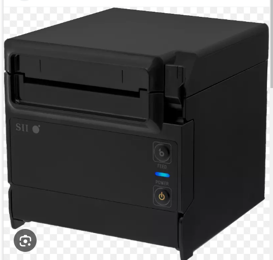 Seiko 22450135 - RP-F10-K27J1-5 10819 POS Printer, Top/Front Exit, Bluetooth/USB-C, BlackEU
