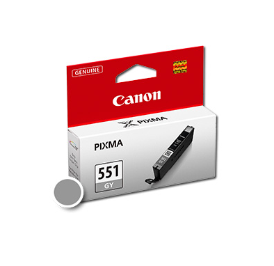 Canon 6447B001AA, CLI-551XL, Harmaa Mustekasetti (6447B001AA)