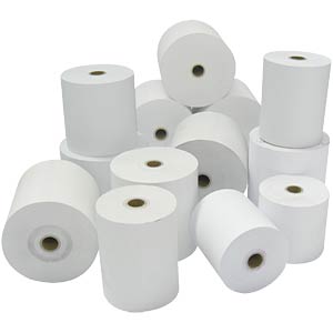 Custom 67300000000344 - Thermal Paper Roll 57 mm x 50 m, Direct Thermal, Thermal Paper, Core 13 mm Label