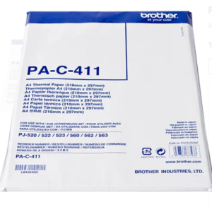Brother PAC411, PA-C-411 -  A4 Thermal Paper - 100 arkkia