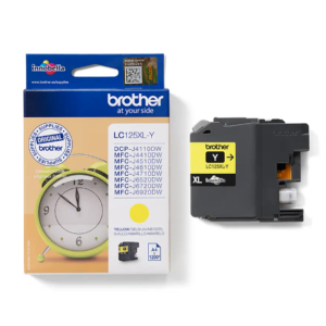Brother LC125XLY mustekasetti Alkuperäinen keltainen