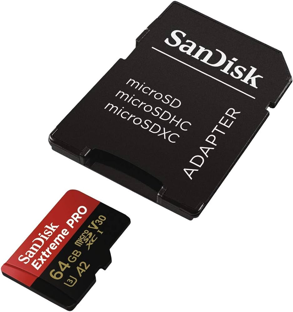 SANDISK Extreme Pro microSDXC 64GB + SD Adapter + Rescue Pro Deluxe 170MB/s A2 C10 V30 UHS-I U3 - Image 4