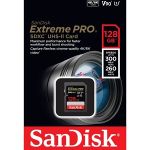 SANDISK SDSDXDK-128G-GN4IN, Extreme PRO SDHC UHS-II 128GB