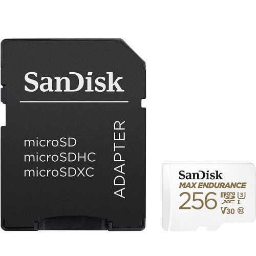 SANDISK SDSQQVR-256G-GN6IA, 256GB MAX ENDURANCE microSDHC Card with Adapter 120 000 Hours - Image 3