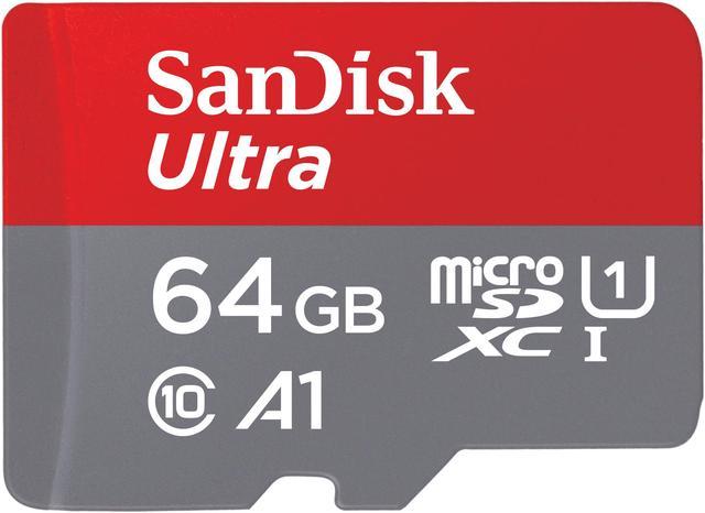 SANDISK SDSQUAB-064G-GN6MA, Ultra microSDXC 64GB + SD Adapter 140MB/s A1 Class 10 UHS-I - Image 2