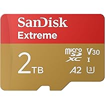SANDISK SDSQXAV-2T00-GN6MA, Extreme microSDXC UHS-I Card 2TB Up to 240MB/s read speed and 140MB/s write speed with Adaptor - Image 3