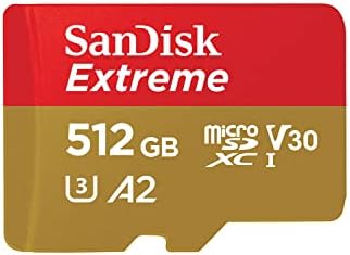 SANDISK SDSQXAV-512G-GN6MA, Extreme microSDXC 512GB + SD Adapter + 1year Rescue Pro Deluxe 190MB/s read 130MB/s write A2 C10 V30 UHS-I U3 - Image 2